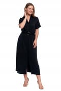 Miniatyrbillede 6 af 11: DAME MIDI KJOLE med Slips Elegant Kjole MORAJ - S
