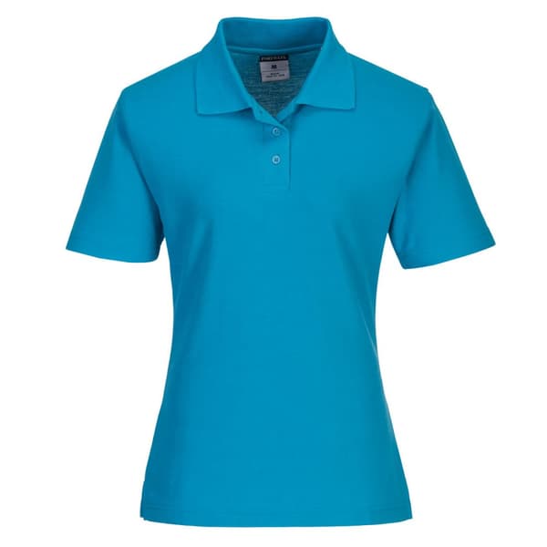 Damepoloshirt - Aqua M