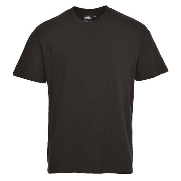 Turin Premium Portwest Sort T-shirt B195BKR M