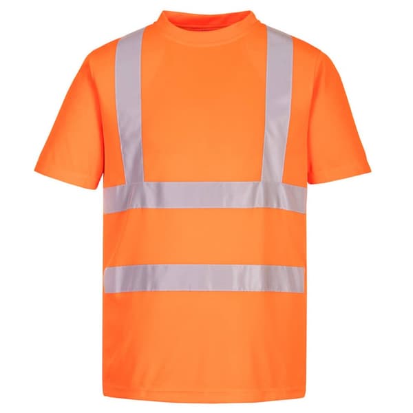 Orange Eco Warning T-shirt (6-pak) Portwest EC12ORR M