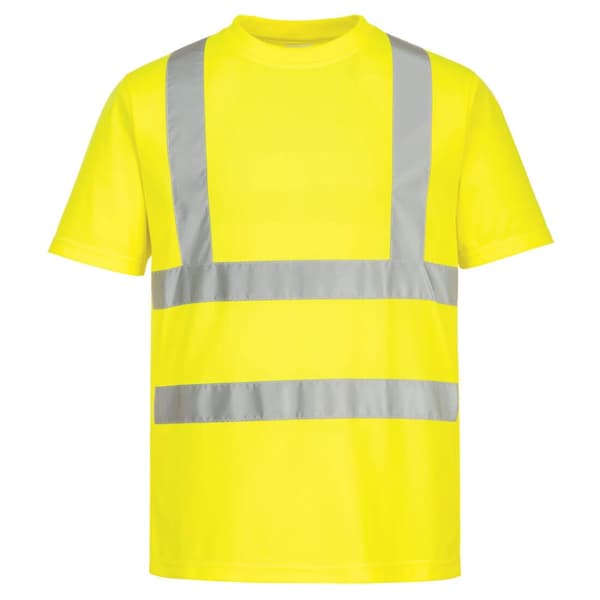 Øko Gul Advarsel T-shirt (6-pak) Portwest EC12YER 4XL