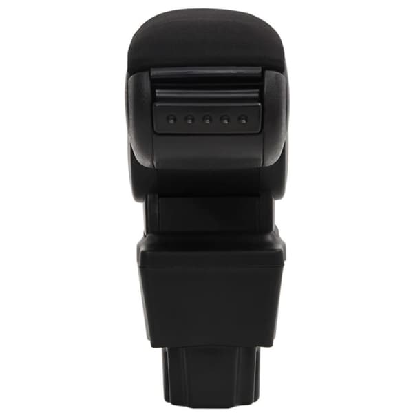 vidaXL Bilarmlener svart 12x37x(31-48) cm ABS