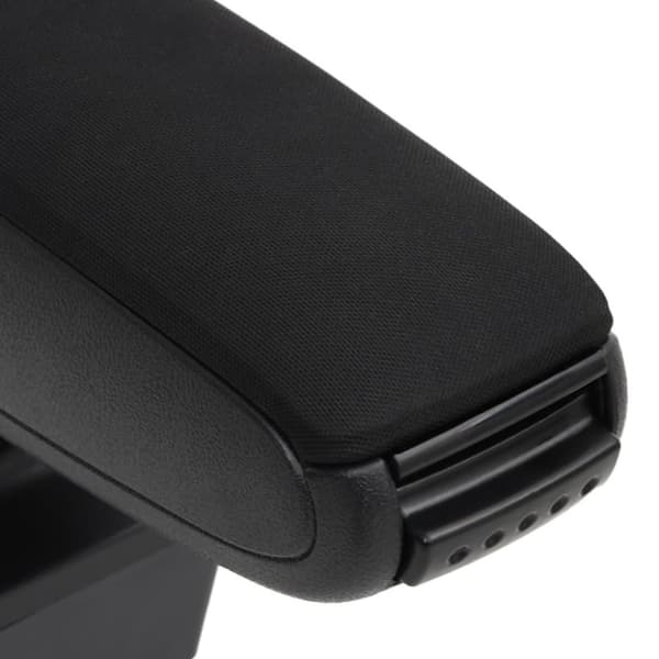 vidaXL Bilarmlener svart 12x37x(31-48) cm ABS