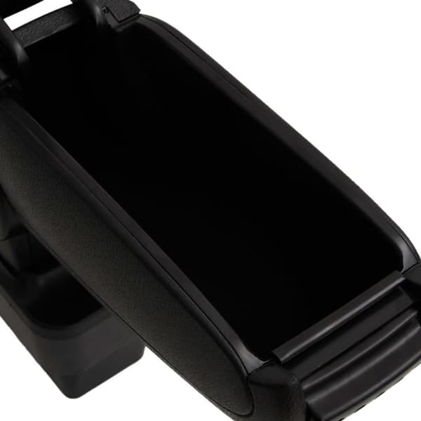 vidaXL Bilarmlener svart 13x34x(33-46) cm ABS