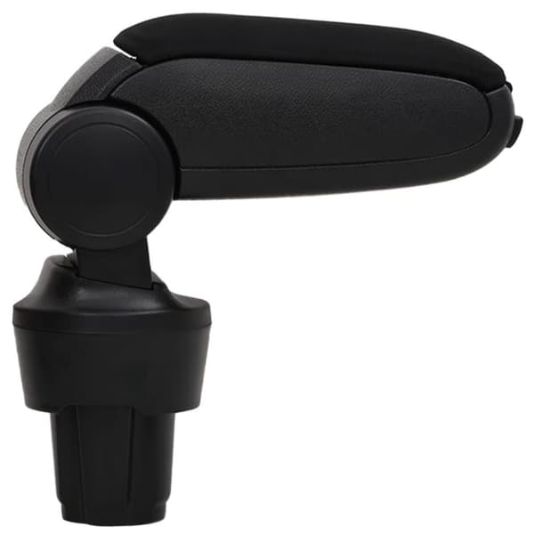 vidaXL Auton käsinoja musta 13x33x(33-49) cm ABS