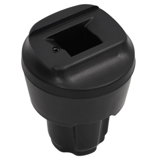 vidaXL Auton käsinoja musta 13x33x(33-49) cm ABS