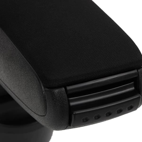 vidaXL Auton käsinoja musta 13x33x(33-49) cm ABS