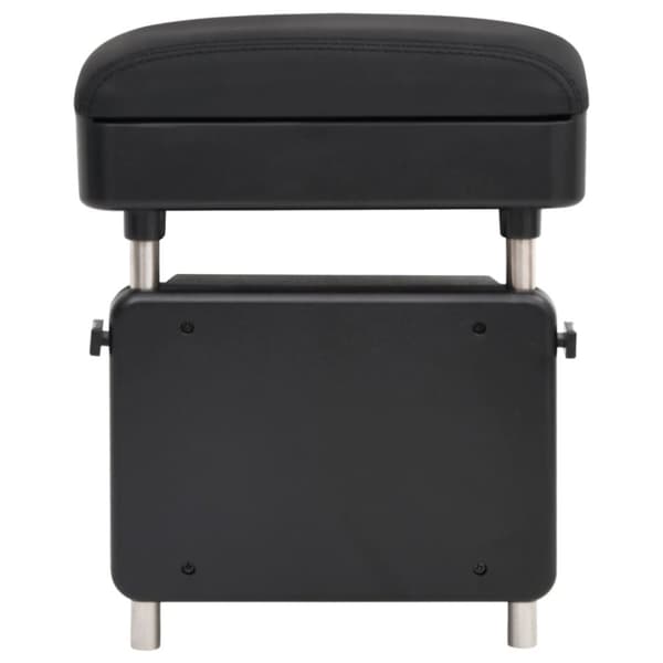 vidaXL Bilarmlener universal svart 23x8x(30-38) cm ABS