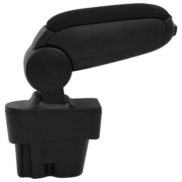 vidaXL Armstöd till bil svart 12x36x(33,5-48) cm ABS