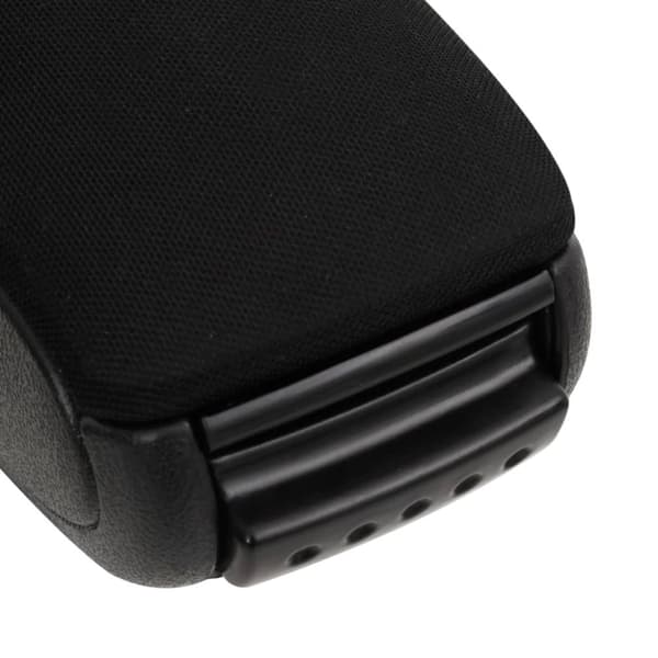 armlæn til bil 14,5x31,5x(30-48) cm ABS sort