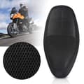Miniatyrbild 3 av 4: sadelöverdrag m mc skoter moped quad anti-slip mesh svart