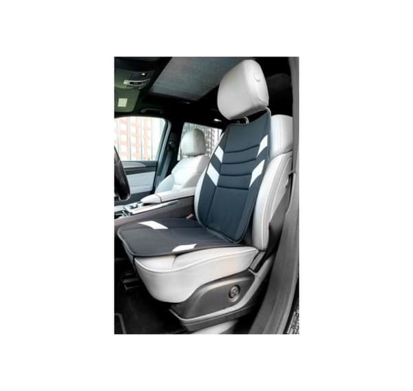Seat cover 2mm foam padding, black grey
