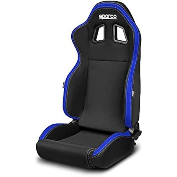 Racing Seat - SPARCO - R100 - Svart - Hög kvalitet - Lätt att installera