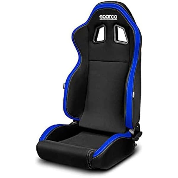 Racing Seat - SPARCO - R100 - Svart - Hög kvalitet - Lätt att installera