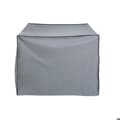 Miniatyrbild 1 av 3: Stolsöverdrag - DKD Home Decor - Svart/Mörkgrå - Aluminium - Polyester - 1 styck
