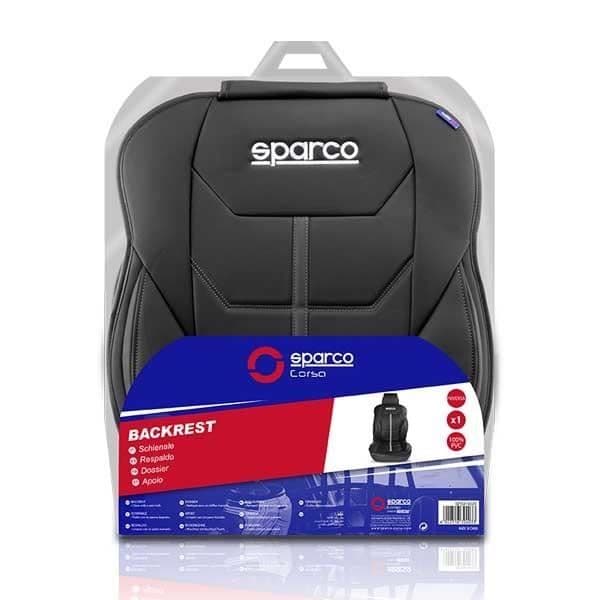 Sittdyna - SPARCO - Svart / Grå - Universal - Optimal komfort - Sportiga detaljer
