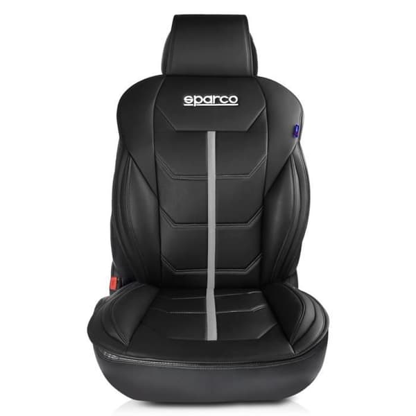 Sittdyna - SPARCO - Svart / Grå - Universal - Optimal komfort - Sportiga detaljer