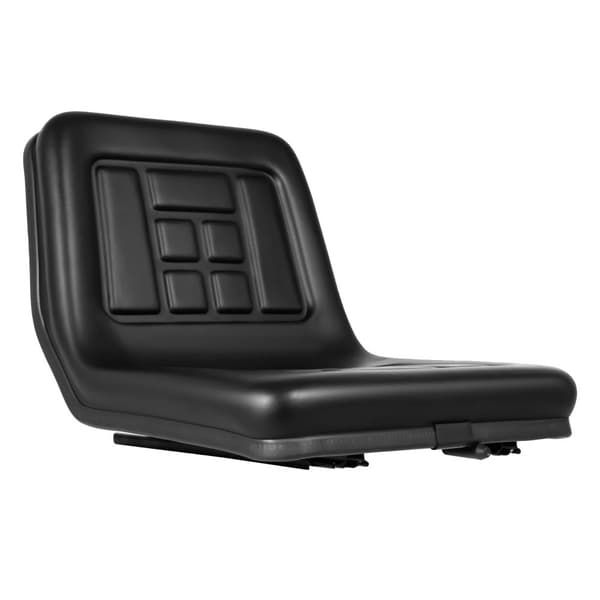 Universell Justerbar Gaffeltruckstol, Ergonomisk Design, 220 lbs Lastkapacitet,svart