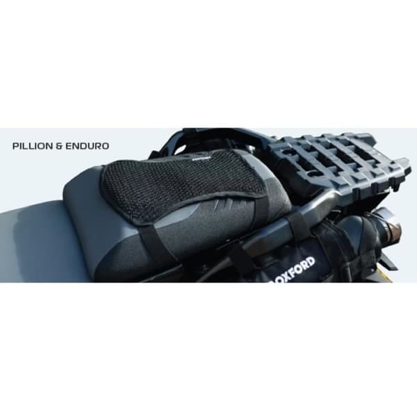 Sadelöverdrag - OXFORD - Cool Pillion & Enduro - 100% polyester - Halkskydd - Universell