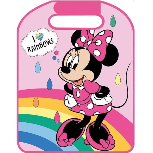 Skydd för bilstol - Tataway - Disney Minnie - Hållbar PVC - Rosa - 45x56 cm