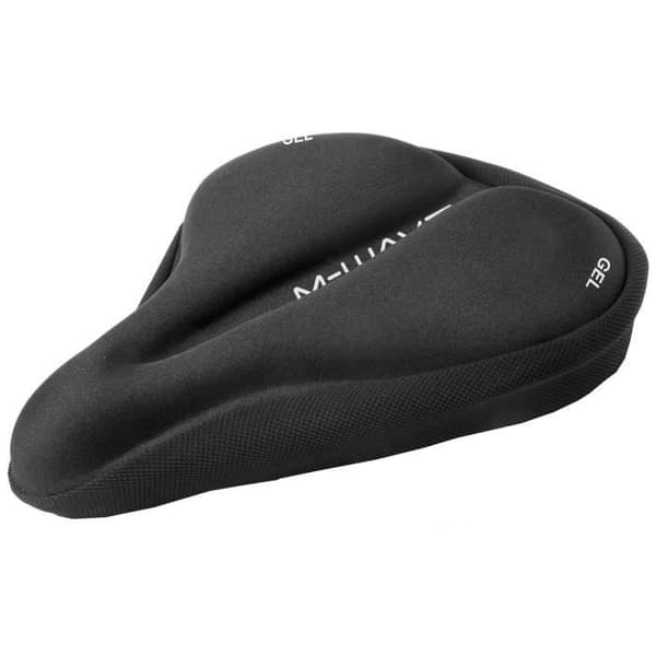 M-Wave gel sadelöverdrag - Svart - Cykeltillbehör - 283 x 270 mm