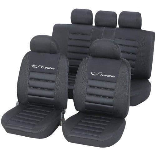 Unitec 84953 Sittäckeset Tuning Svart
