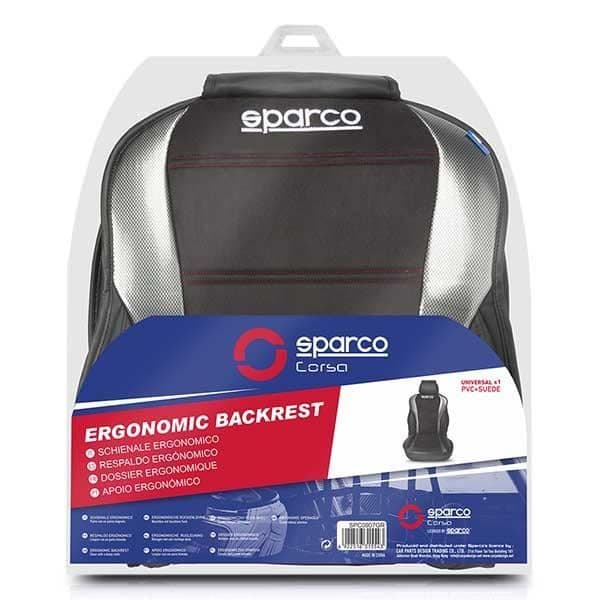 Bilklädsel - SPARCO - Svart/Grå - Mocka och konstläder - Airbag-kompatibel