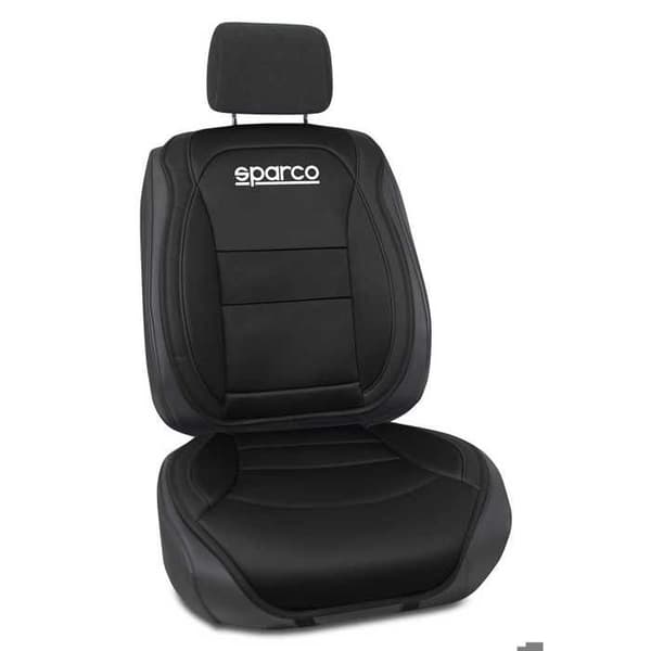 SPARCO sitsöverdrag svart
