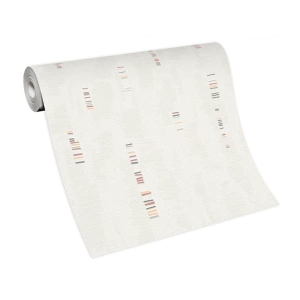 5820 - Expanderad vinyl på papper med röda linjer - Habitat-kollektion