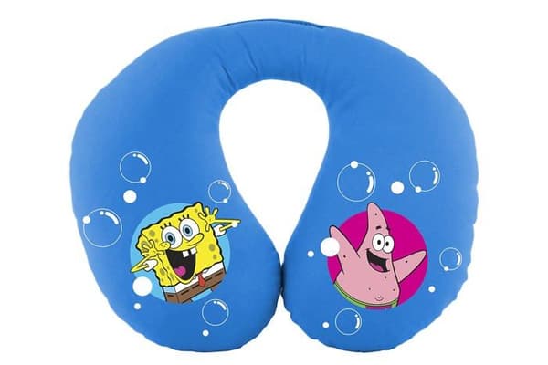 Nickelodeon - BOB101 - Bob Esponja Sponge Bob Nackkudde för barn. Super bekväm resa