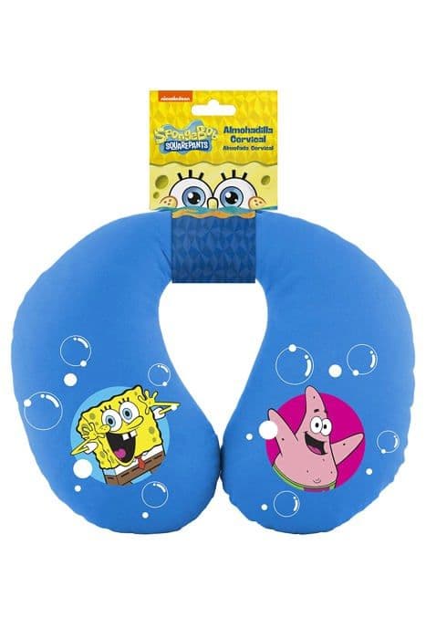 Nickelodeon - BOB101 - Bob Esponja Sponge Bob Nackkudde för barn. Super bekväm resa
