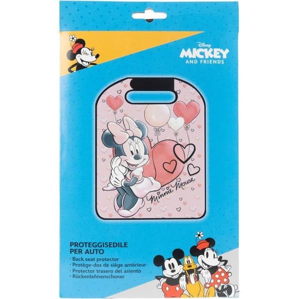 Fyra Fyrkantig Bälte Tataway Skydd för Bilstol i PVC Minnie Mouse