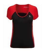 Björn Borg Wake S-S Tee Chinese Red Black/Red