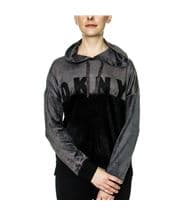 DKNY Modern Generation LS Top With Hood Black