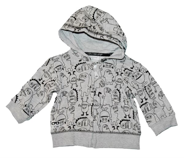 Joggingjakke baby Grå 74