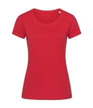 Stedman Janet Organic Women Crew Neck Red