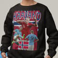 Miniatyrbild 1 av 3: Haaland Sweatshirt - Manchester City spelare tröja svart VM