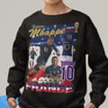 Miniatyrbild 1 av 4: Mbappe Sweatshirt - Frankrike spelare tröja svart
