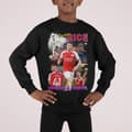 Miniatyrbild 2 av 4: Declan Rise Arsenal & England svart Sweatshirt