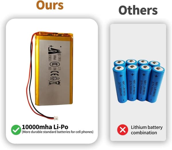 OBOSOE 2-Pak Batteridrevne Væglamper - Genopladelige Dæmpbare Trådløse Væglamper til Soveværelse med Fjernbetjening(Guld, 60cm)