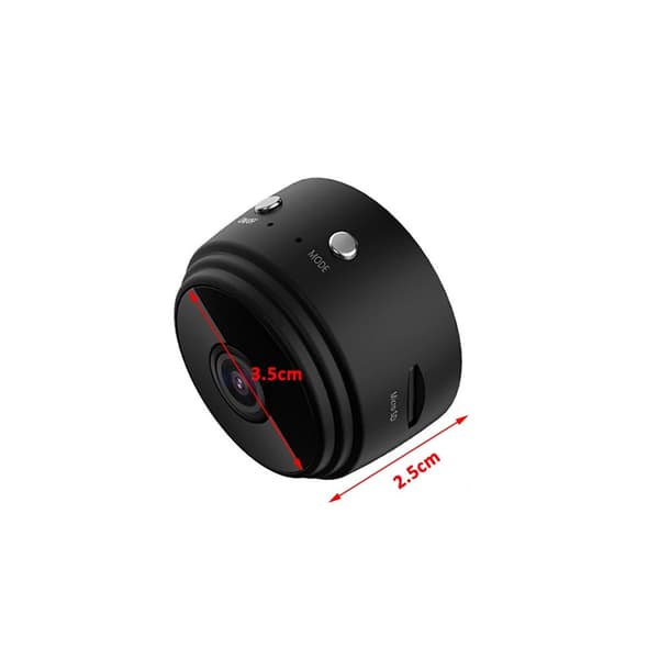 Mini Wifi Fjärrstyrd Rörelseaktiverad Kamera Spionkamera Övervakningskamera 1080P