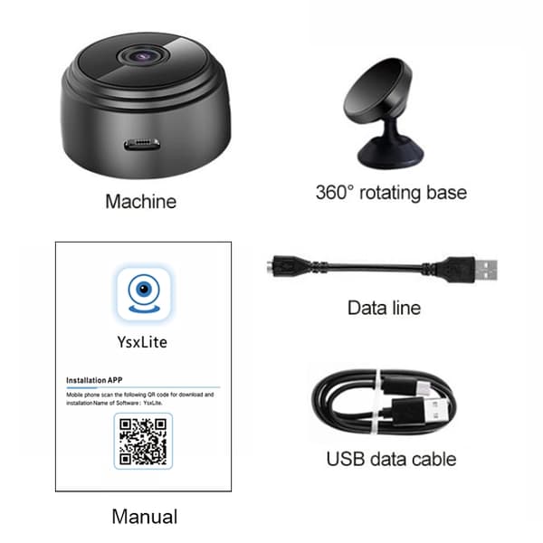 150° IP-kamera / Trådløst Overvåkningskamera - WiFi