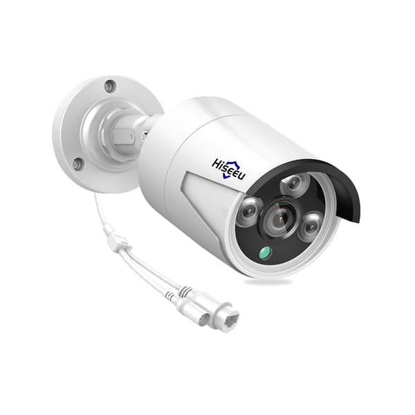 Hiseeu Vandtæt 1080P Full HD 1080P POE Trådløst IP-kamera CCTV WIFI CMOS Smart Cam Bevægelsesdetektering Lysbeskyttelse Overspændingsbeskyttelse