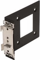 AXIS F8002 - DIN-skenas fäste - inomhusbruk - svart - för AXIS F41 huvudenhet