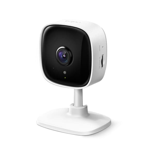 TP-Link Tapo C110 WLAN IP-kameravalvontakamera + SanDisk Extreme microSDXC UHS-I muistikortti 128GB + sovitin & Rescue Pro Deluxe Valkoinen, musta