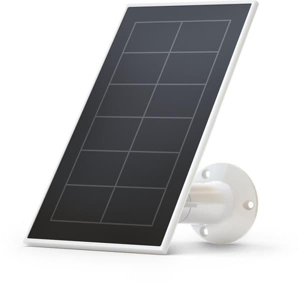 Arlo Essential Solpanel Vit - SOLARPANEL - Arlo-certifierat tillbehör - Kompatibel med Arlo-kameror - Lämplig för Arlo Essential, Essential XL - VMA36