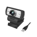 Miniatyrbillede 1 af 6: LogiLink UA0377 - Conference HD USB webcam, 120° ultra vidvinkel linse, dobbelt mikrofon med støjreduktion, manuel fokus, til videokonferencer og live
