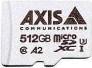 AXIS Surveillance - Flash-minneskort (microSDXC-till-SD-adapter ingår) - 512GB - A2 / UHS-I U3 / Class10 - microSDXC UHS-I - för AXIS M4308, M5525, M7
