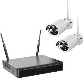 Indexa WR100 SET B2 videoovervågningssæt Kablet og trådløst 4 kanaler (26600)