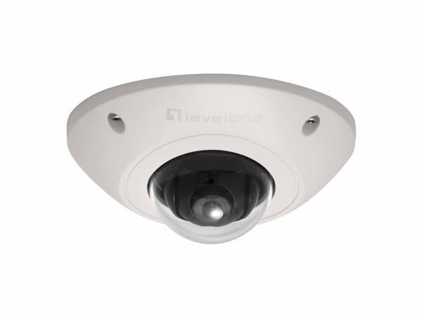 LevelOne KIINTEÄ KUPUVERKKOKAMERA 2MP 2 megapikselin (1920 x 1080) HD-resoluutio, pakkaus: H.264/MJPEG, vandalismin- ja säänkestävä, IP66-testattu laa Valkoinen